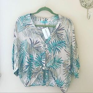 ❌ Not For Sale ❌ 🌿 KARLIE 🌿 Botanical Knot Top